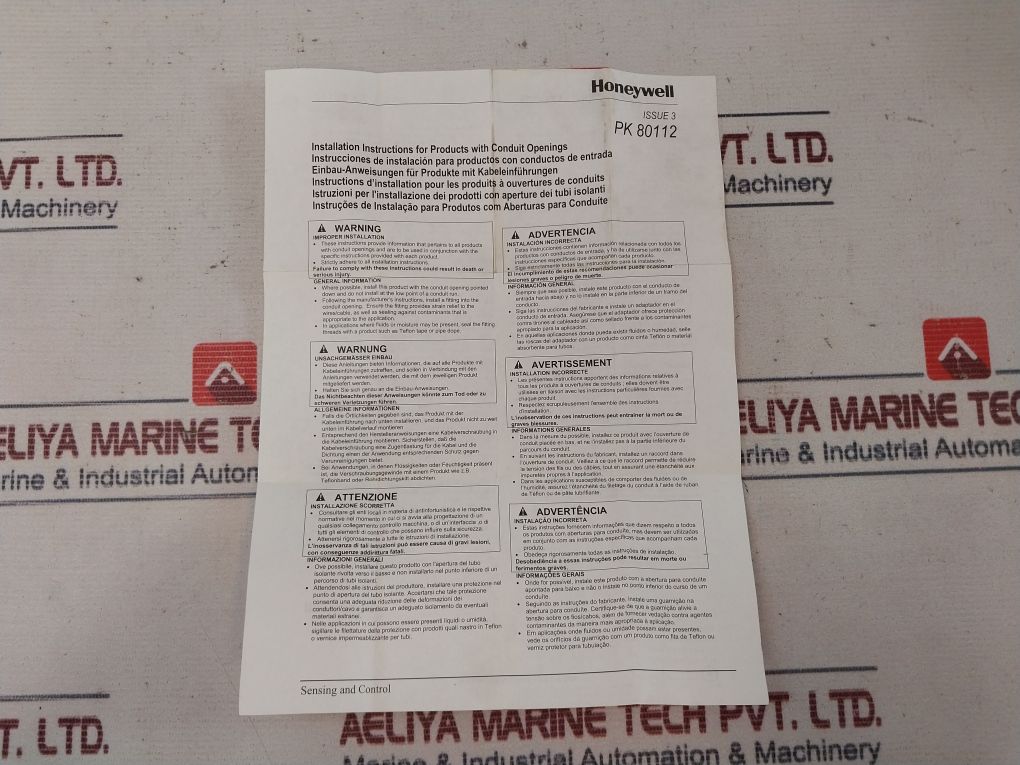 Honeywell Ex-ar800 Explosion Proof Limit Switch 550.81.20.61