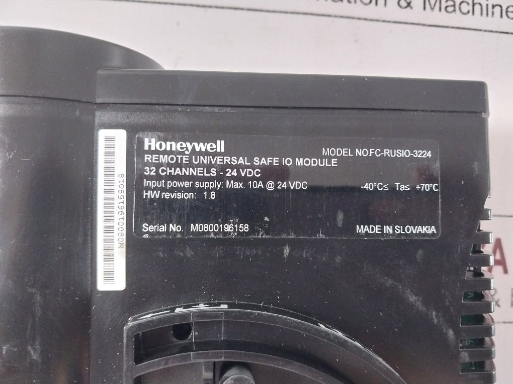 Honeywell Fc-rusio-3224 Remote Universal Safe I/O Module