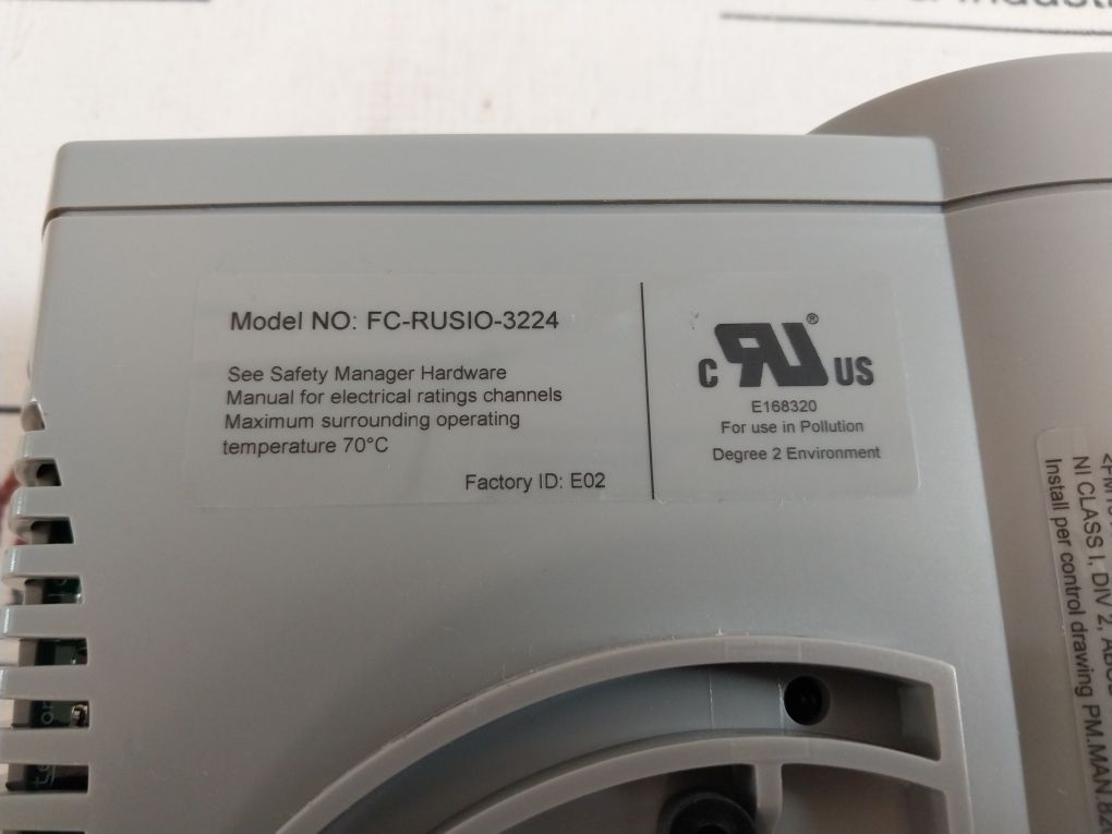 Honeywell Fc-rusio-3224 Remote Universal Safe I/O Module 32 Channels-24Vdc