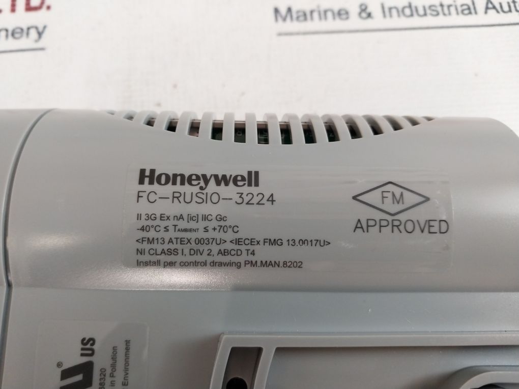 Honeywell Fc-rusio-3224 Remote Universal Safe I/O Module 32 Channels-24Vdc