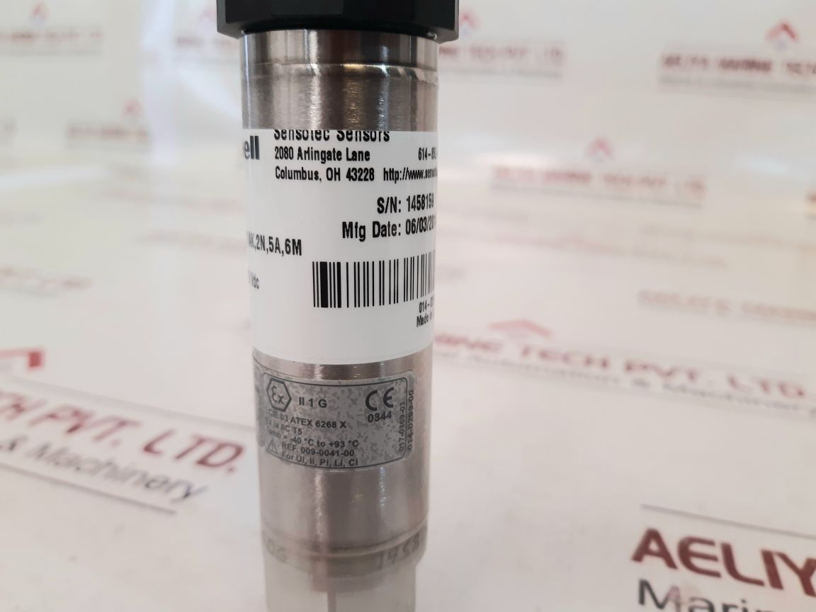 Honeywell Fpg Pressure Transducer 060-m752-01