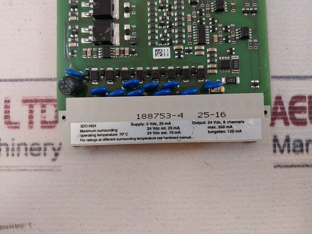 Honeywell Fsc Sdo-0824 Digital Output Module