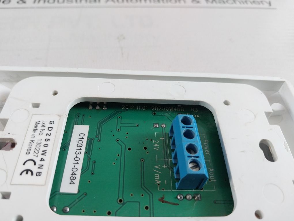 Honeywell Gd250W4Nb Carbon Monoxide Sensor