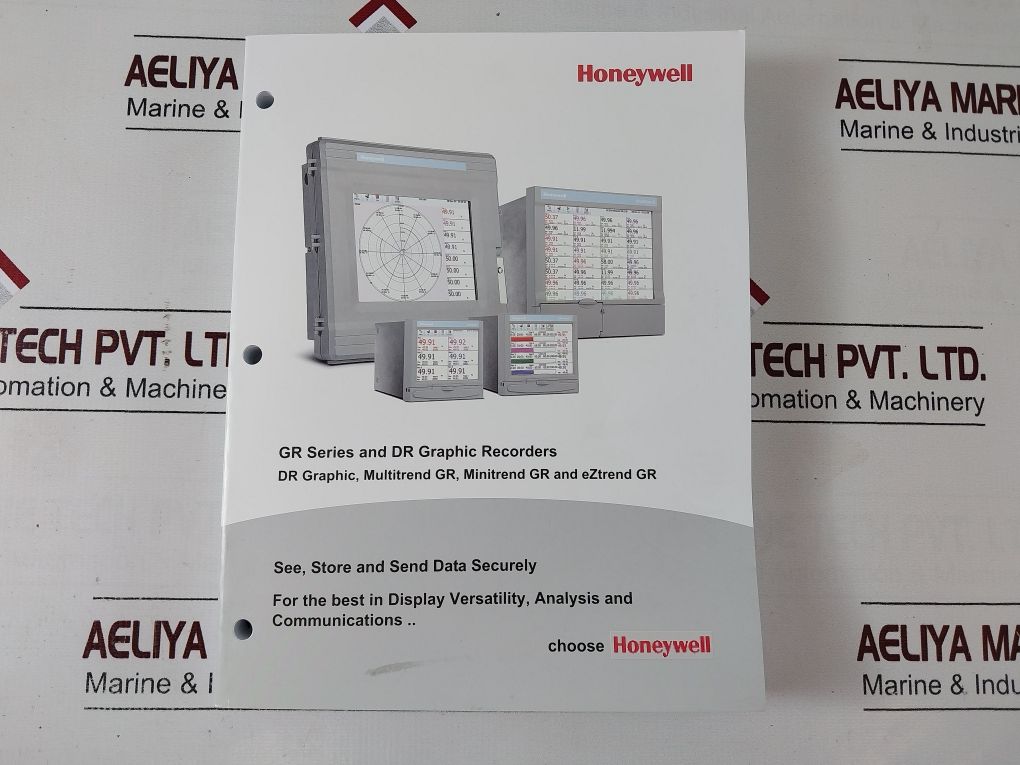 Honeywell Tvmugr-488000 -100 -11 -0 -000 -0U0000-000 Dr Graphic Recorder