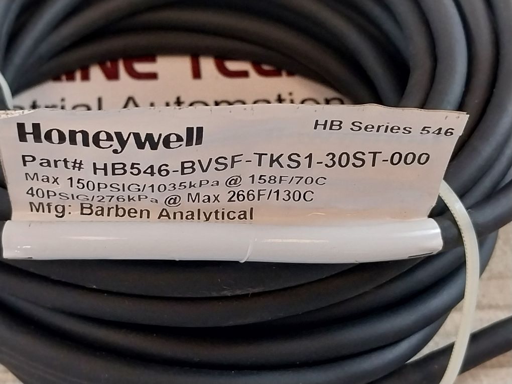 Honeywell Hb546-bvsf-tks1-30St-000 Sensor