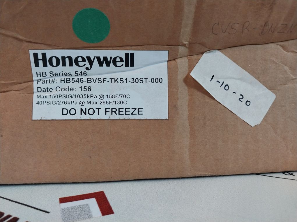 Honeywell Hb546-bvsf-tks1-30St-000 Sensor