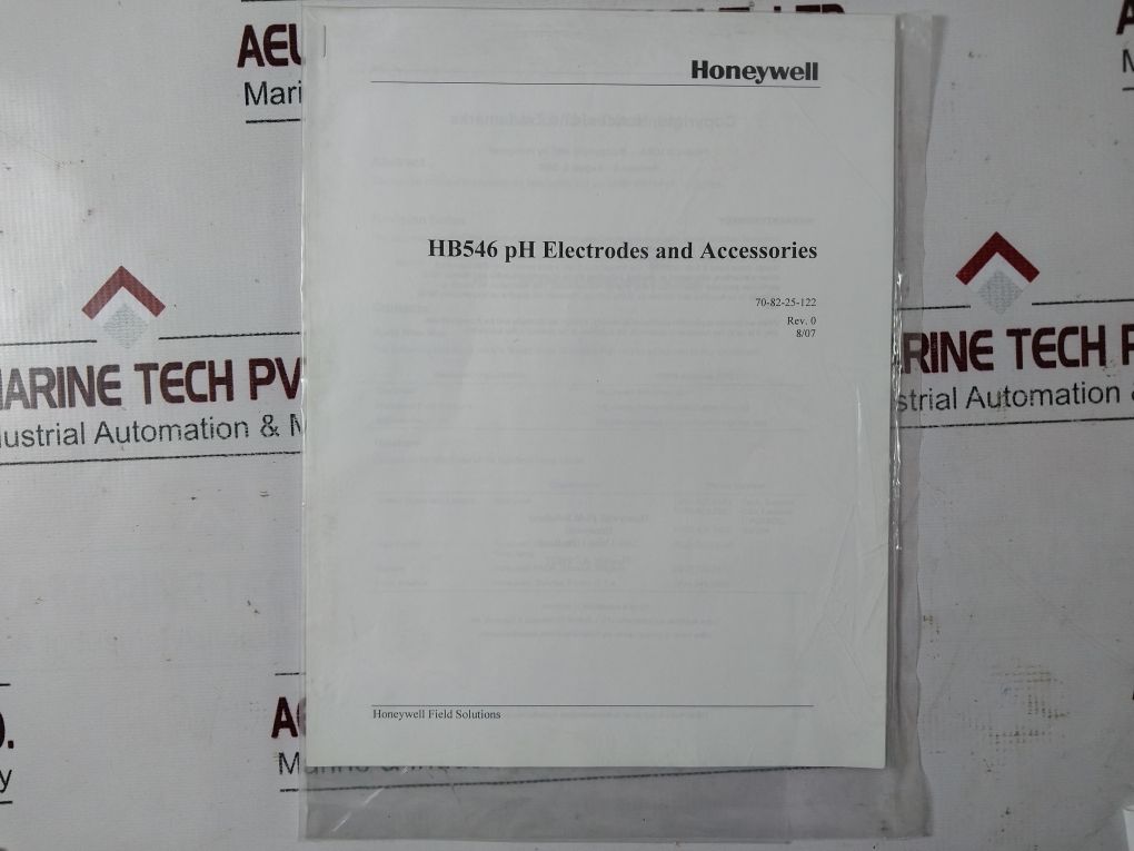 Honeywell Hb546-bvsf-tksn-15St-000 Sensor Hb546