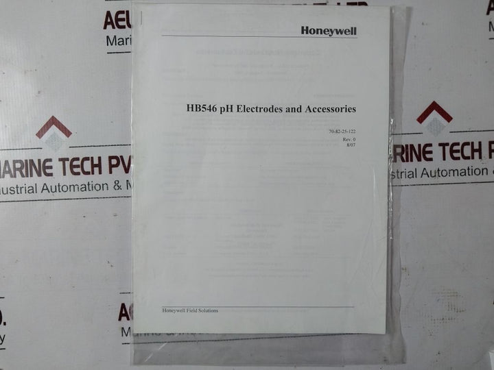 Honeywell Hb546-bvsf-tksn-15St-000 Sensor Hb546