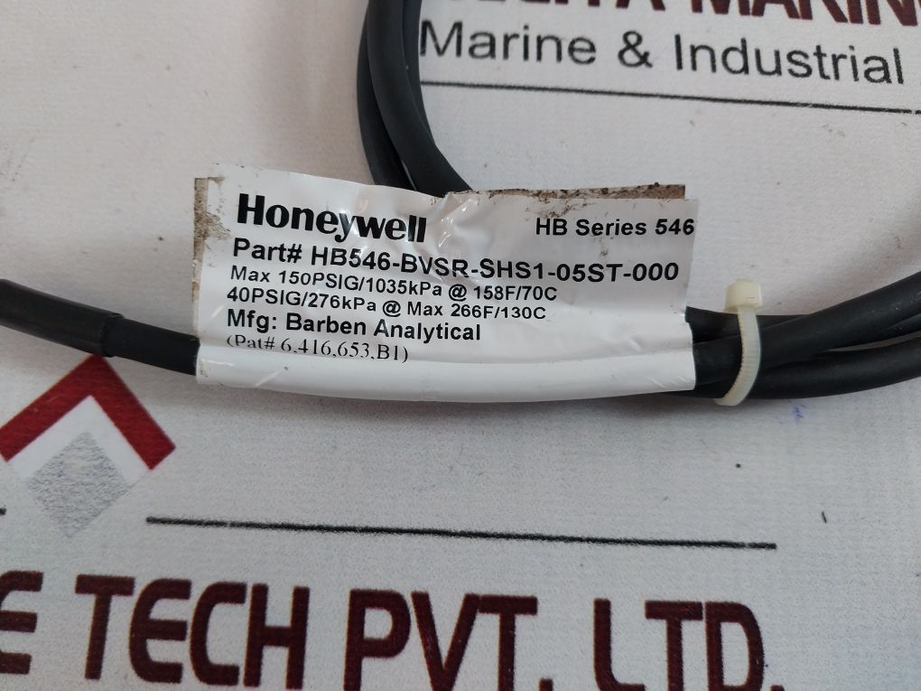 Honeywell Hb546-bvsr-shs1-05St-000 Sensor