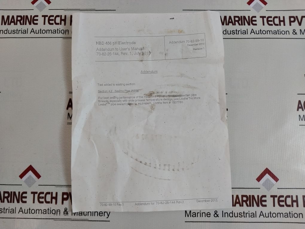 Honeywell Hb546-bvsr-shs1-05St-000 Sensor