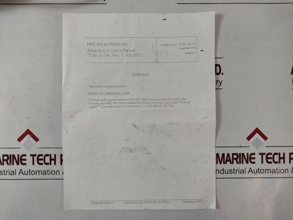 Honeywell Hb546-cvsf-tcsn-30St-000 Sensor