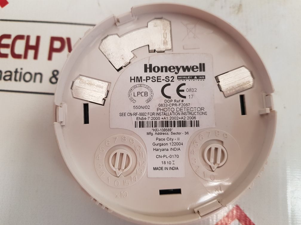 Honeywell Hm-pse-s2 Smoke Detector Cn-pl-0170