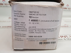 Honeywell Hm-pse-s2 Smoke Detector Cn-pl-0170