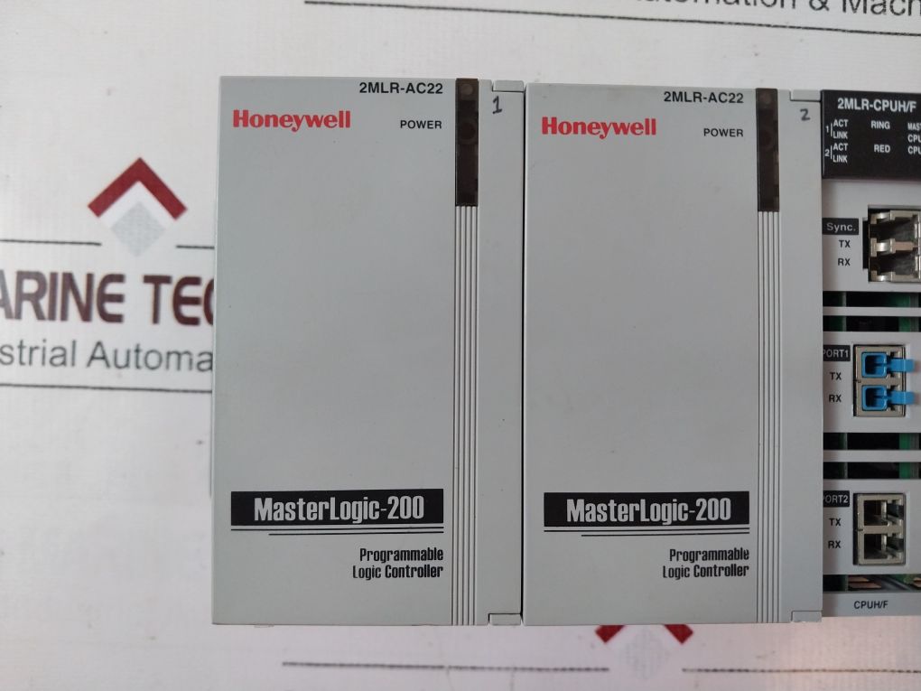 Honeywell Masterlogic-200 2Mlr-ac22,2Mlr-cpuh/F,2Mll-efmt,2Mll-efmf,2Mlt-dmma