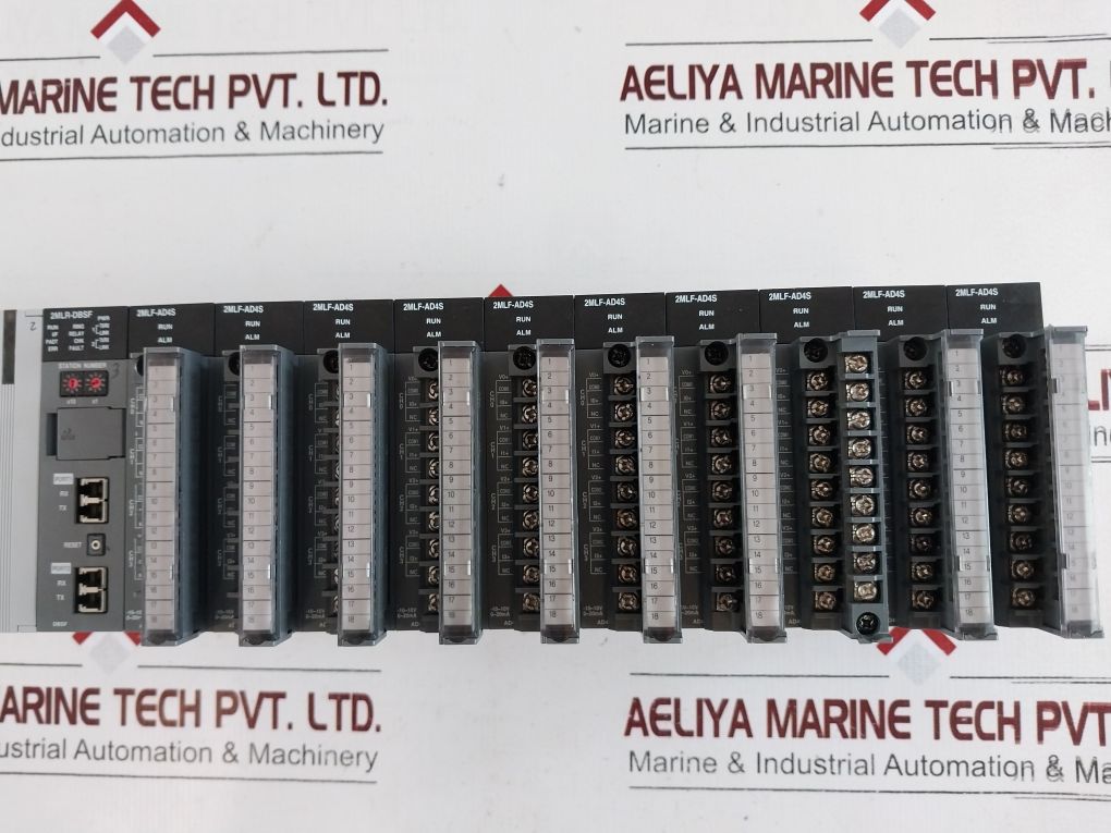 Honeywell Masterlogic-200 2Mlr-ac22,2Mlr-dbsf,2Mlf-ad4S Module Rack