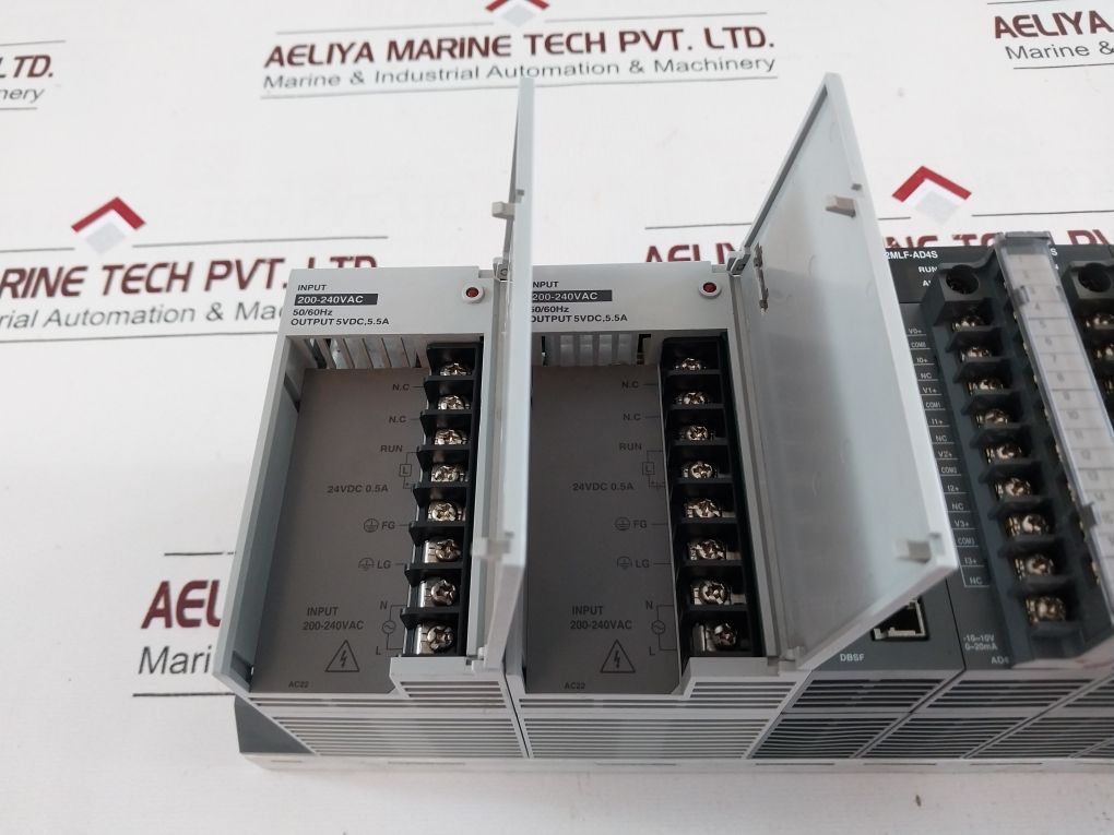 Honeywell Masterlogic-200 2Mlr-ac22,2Mlr-dbsf,2Mlf-ad4S Module Rack