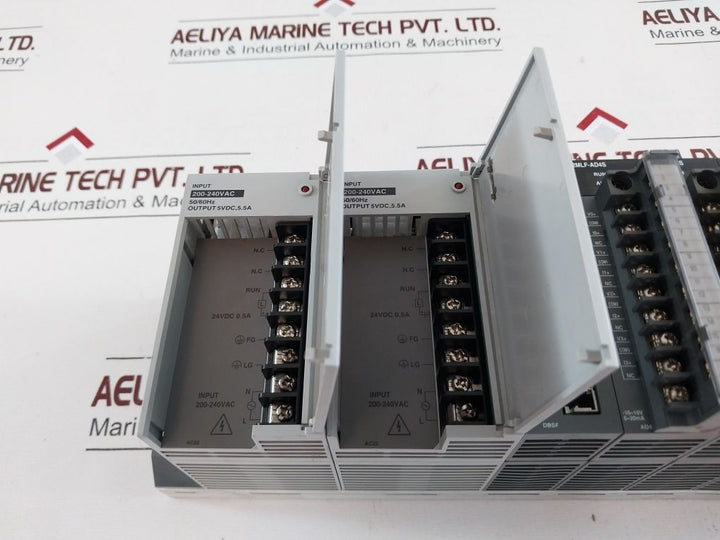 Honeywell Masterlogic-200 2Mlr-ac22,2Mlr-dbsf,2Mlf-ad4S Module Rack