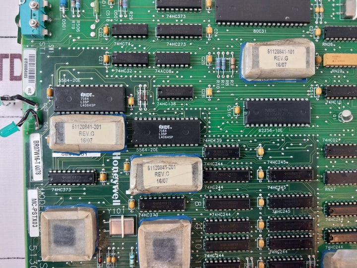 Honeywell Mc-pstx03 Interface Card 51304516-250 Hdw: T Fw: G