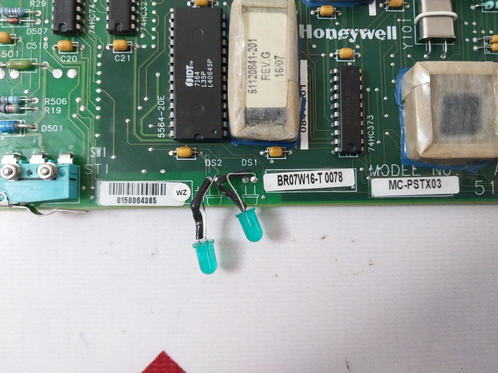 Honeywell Mc-pstx03 Interface Card 51304516-250 Hdw: T Fw: G