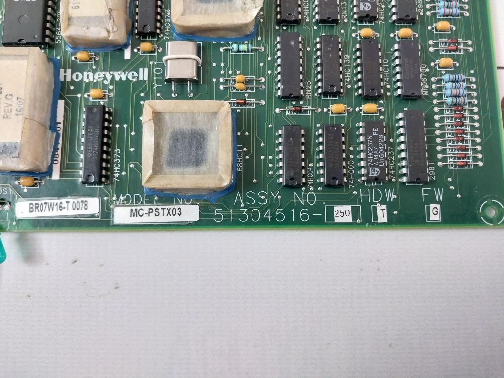 Honeywell Mc-pstx03 Interface Card 51304516-250 Hdw: T Fw: G