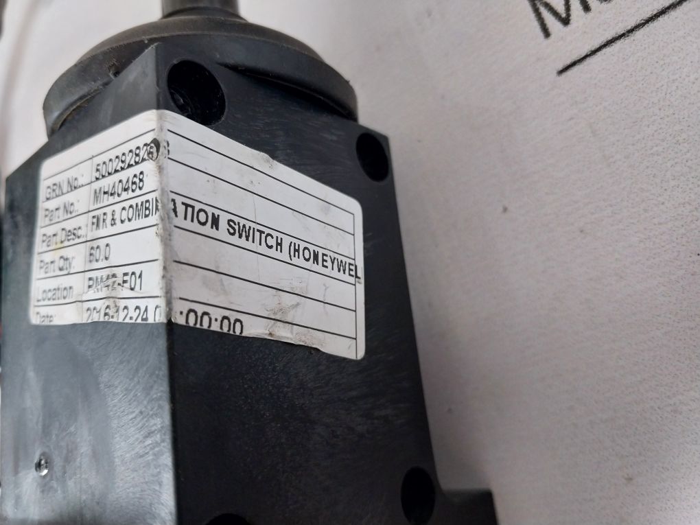 Honeywell Mh40468 Combination Switch