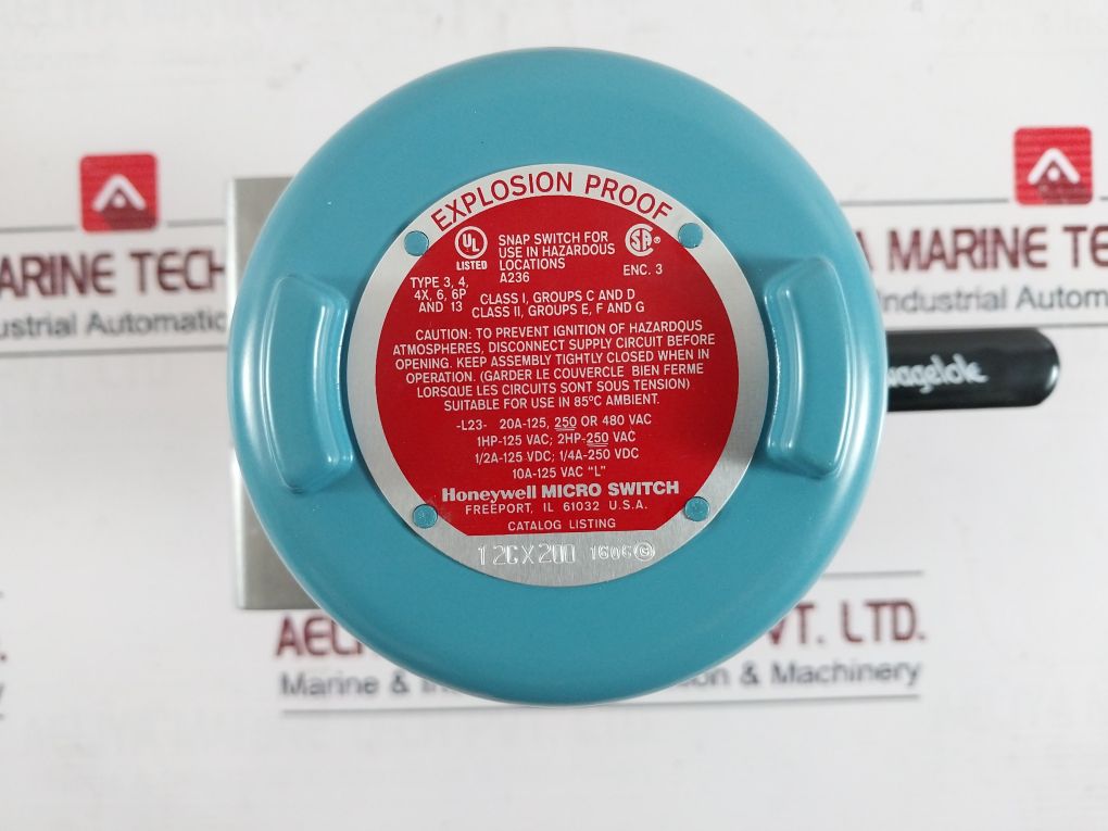 Honeywell Pk 80112 Explosion Proof Micro Switch