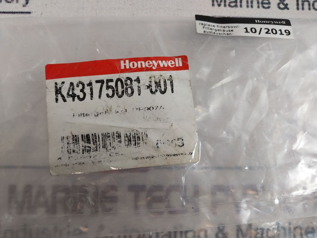 Honeywell Pp907A1008-1 Pressure Reducing Station With Sub Micron Filter Set