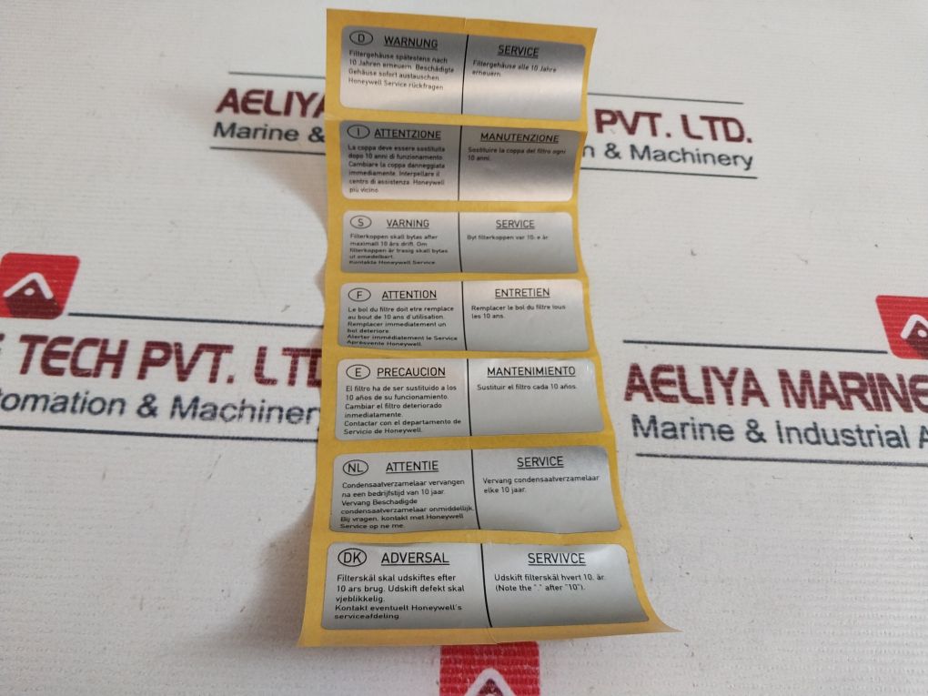 Honeywell Pp907A1008-1 Pressure Reducing Station With Sub Micron Filter Set