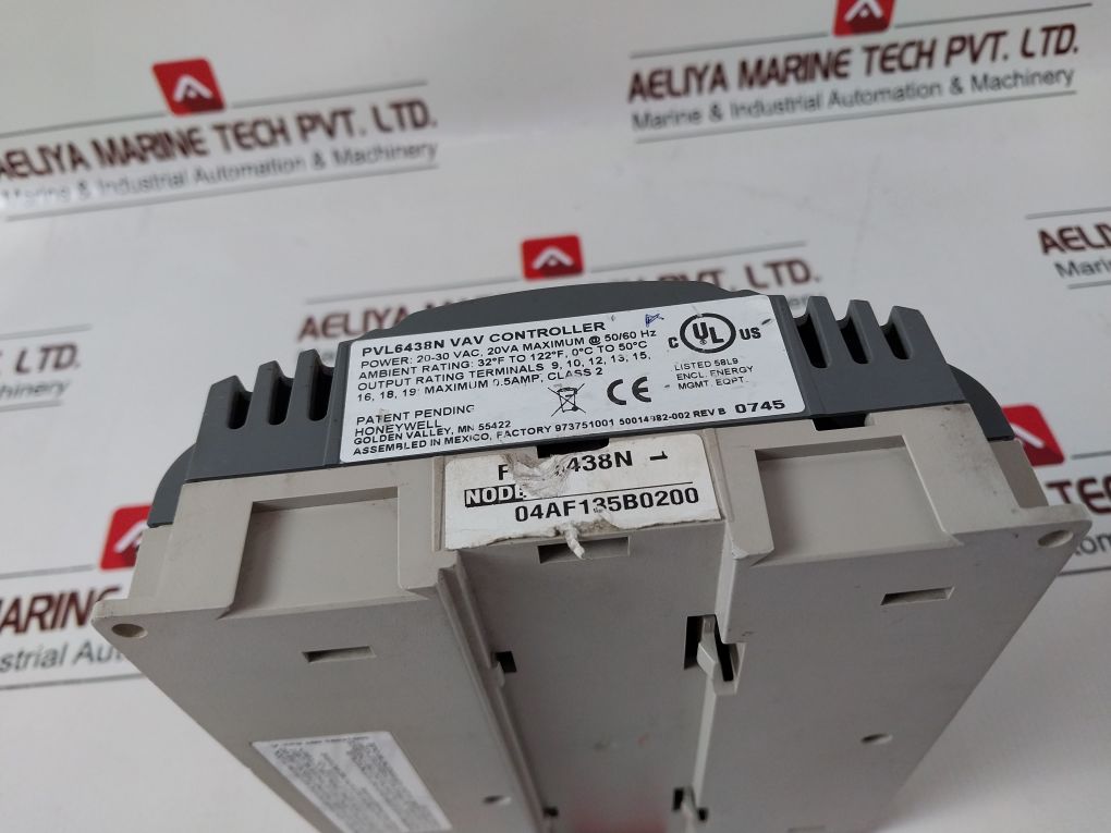 Honeywell Pvl6438N Programmable Vav Controller