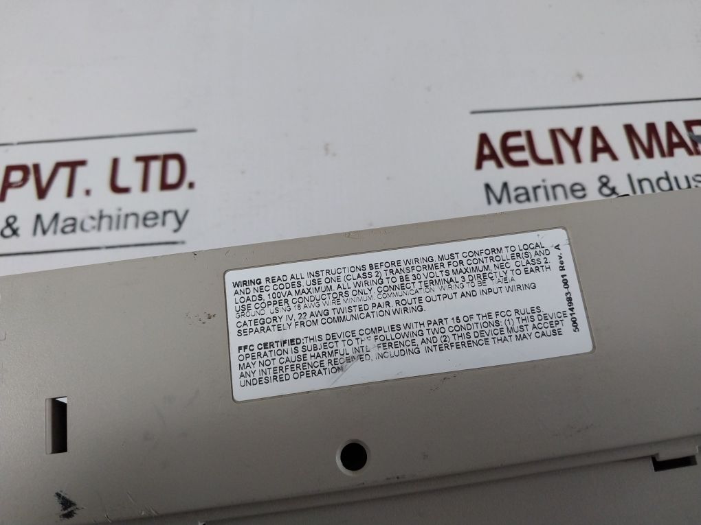 Honeywell Pvl6438N Programmable Vav Controller