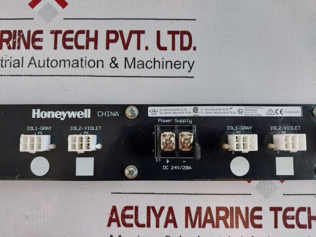 Honeywell Pwa 51307186-275 Header Board Pwb 51307185-100