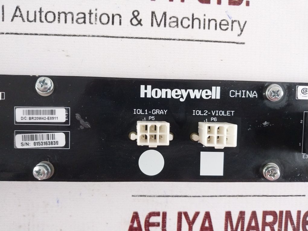 Honeywell Pwa 51307186-275 Rev.E Header Board Pwb 51307185-100 Rev.B