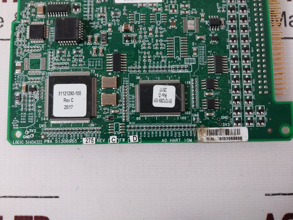 Honeywell Pwb 51306964-100 Rev.B Pcb Card Pwa 51306965-275 Rev.C