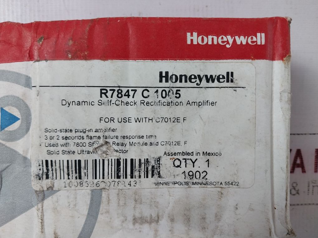 Honeywell R7847C1005 Flam Amplifier