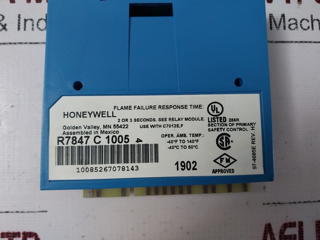 Honeywell R7847C1005 Flam Amplifier