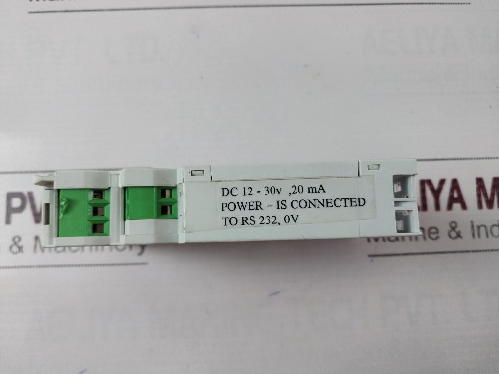 Honeywell Rs232-rs422 Isoi Optisk Isolator Rev. 2.0