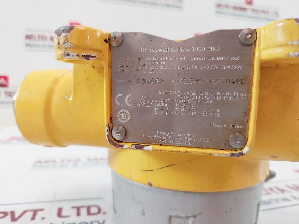 Honeywell S3Kas2 Series 3000 Mkii Flameproof Fixed Gas Monitor