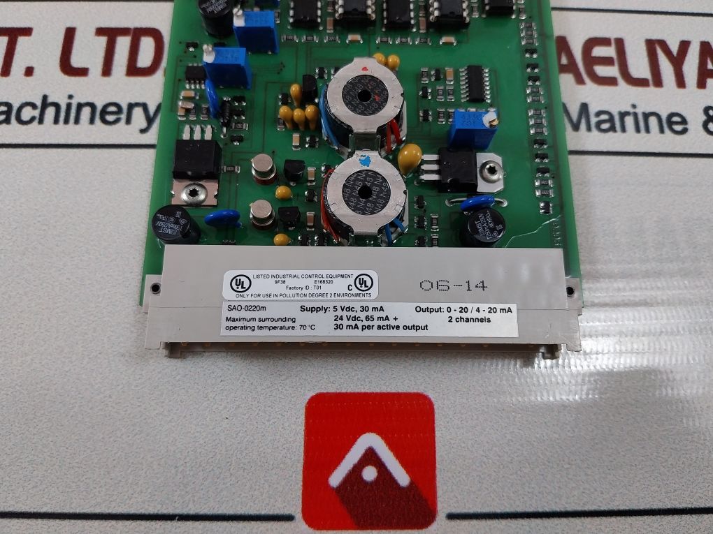 Honeywell Sao-0220M Safe Ao Module 4-20 Ma