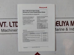 Honeywell Slg720-scan00Vm01200-as2B-h-chd-1003C-b-1A6-fx,F1,Fe-00000 Level Guided Wave Radar