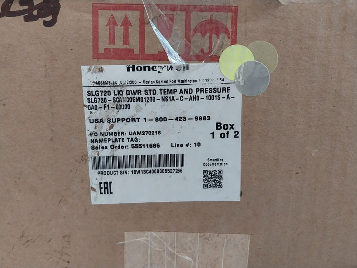 Honeywell Slg720-scan00Em01200-ns1A-c-ah0-1001S-a-0A0-f1-00000 Transmitter