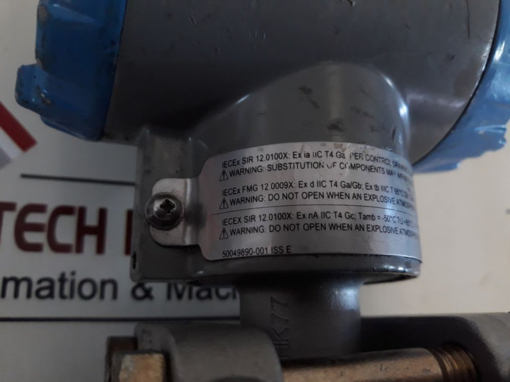 Honeywell St700 Pressure Transmitter Std720-e1Ac6As-1-d-chc-13C-b-31A6-f1 Tp-0000