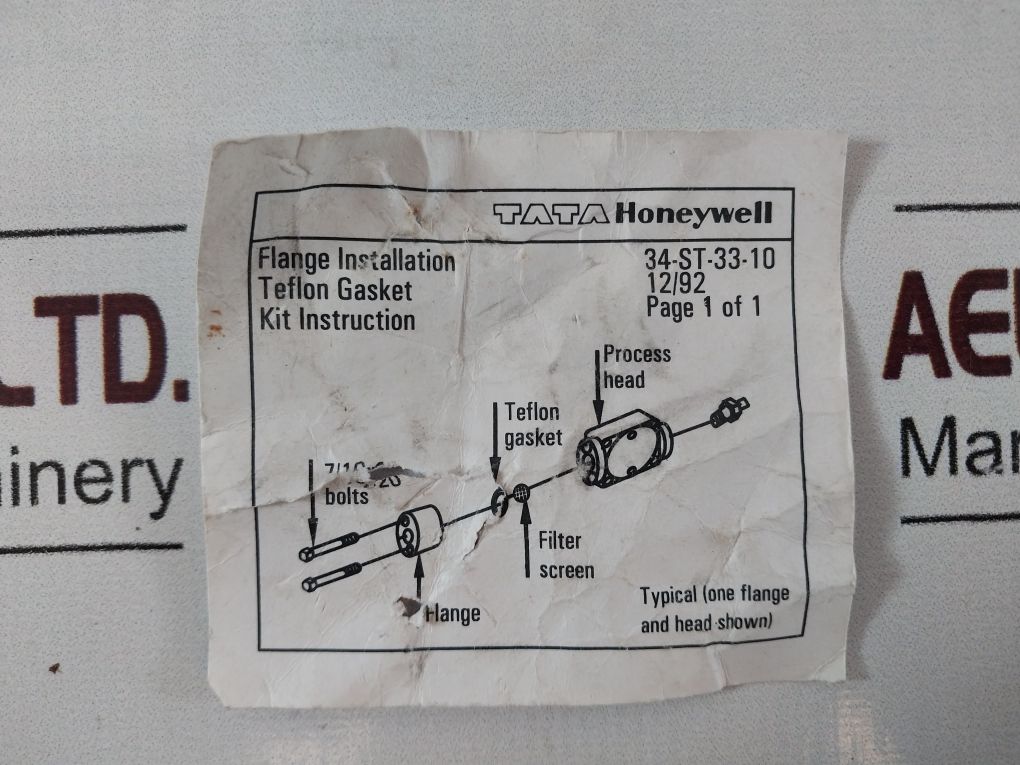 Honeywell St 3000 Smart Transmitter 41B2 Std924R-a10-00-hc-b07I