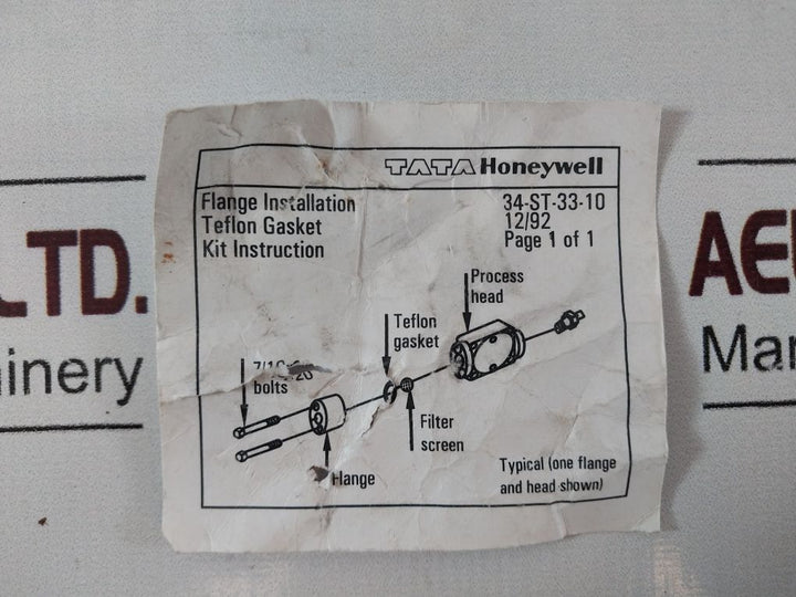 Honeywell St 3000 Smart Transmitter 41B2 Std924R-a10-00-hc-b07I