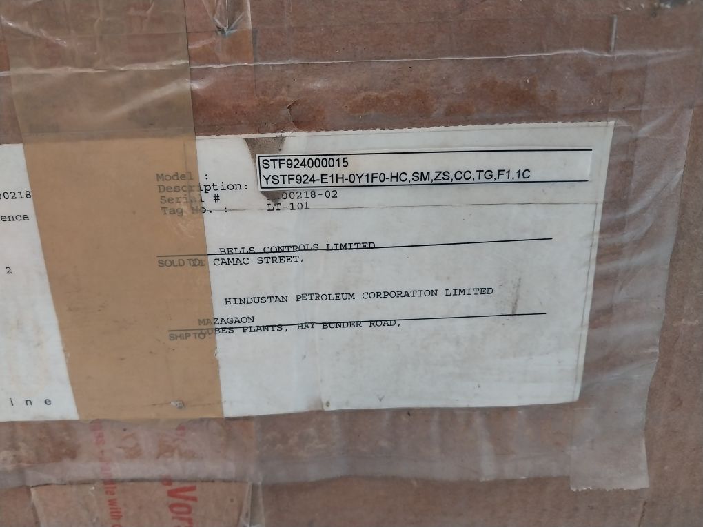 Honeywell Std924R-a10-00-hc-b07I Smart Transmitter