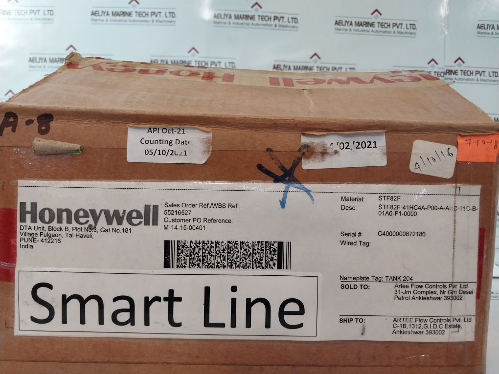 Honeywell Stf82F-41Hc4A-p00-a-ahb-11C-b-01A6-f1-0000 Pressure Transmitter