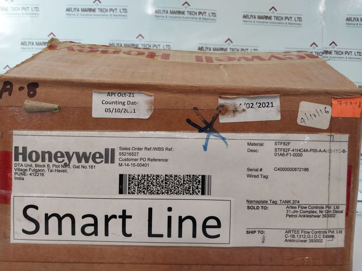 Honeywell Stf82F-41Hc4A-p00-a-ahb-11C-b-01A6-f1-0000 Pressure Transmitter