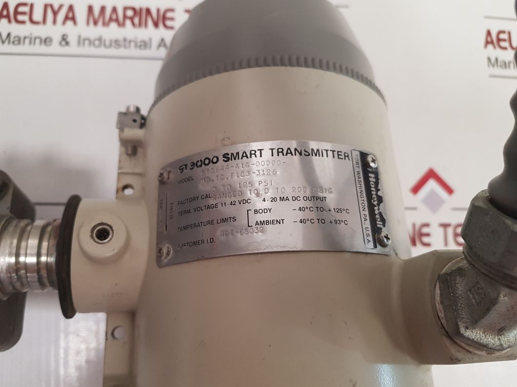 Honeywell Stg644D-a10-3026 Pressure Transmitter
