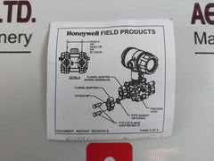 Honeywell Stg73L-e1G000-1-e-chc-11C-b-00A0-f1-0000 Gauge Pressure Transmitter