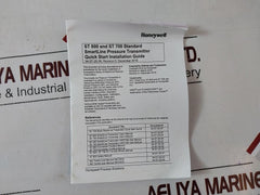 Honeywell Stg74L-e1G000-1-c-ahd-11C-b-11A0-f1-0000 Smart Pressure Transmitter