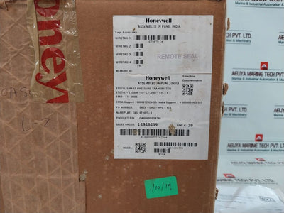 Honeywell Stg74L Pressure Transmitter Stg74L-e1G000-1-c-ahd-11C-b-11A0-f1-0000